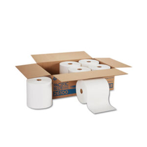 7 Rolls per Carton; 7-7/8 x 1000-ft.; Bathroom Supplies; Preference Towels; GEORGIA PACIFIC; Janitorial Supplies; White; Paper Goods/Dispensers; Paper Towel; Towel; Towels; Towels & Dispensers; Washroom Supplies; Hardwound Roll Towels; High-Capacity Roll Towels; Sponges; Swabs; Cloths; Towelettes; Drying Materials; Jan/San; Janitorial; Maintenance; Cleaning