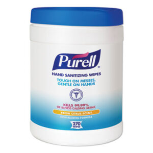 Sanitizing Wipes Canister; Sponges; Swabs; Cloths; Towelettes; Drying Materials; Jan/San; Janitorial; Maintenance; Cleaning