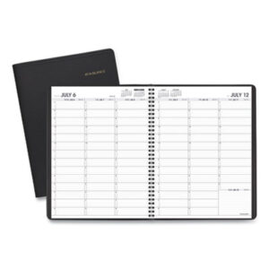 (AAG7095705)AAG 7095705 – Weekly Appointment Book, 11 x 8.25, Black Cover, 14-Month (July to Aug): 2023 to 2024 by AT-A-GLANCE (1/EA)