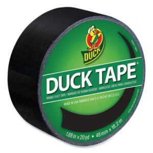 Duct; Duct Tape;Tape; Tapes; Adhesives; Affixers; Arts; Crafts; Schools; Education; Desktop; Mailroom; DUCCD3BLACK