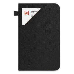 (TUD24421820)TUD 24421820 – Medium Starter Journal, 1-Subject, Narrow Rule, Black Cover, (192) 8 x 5 Sheets by TRU RED (1/EA)