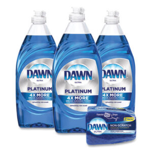 Dishwashing Soap and Sponges; Platinum Dishwashing Soap; Dishwashing Soap; Dishwashing Liquid; Maintenance; Facilities; Upkeep; Restroom; Kitchen; Cleansers