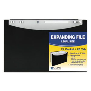 C-Line®; Expandable File Folders; Expandable File Folders-Open Top File; Sleeves; Pockets; Accordion; Filing; Gussets