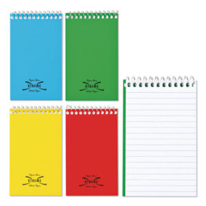 3 x 5; Book; Memo Book; Memo Size; Narrow Rule; NATIONAL BRAND; Notebook; Notebooks; Spiral; Spiral Notebook; Top Bound; Wirebound Notebook; Tablets; Booklets; Schools; Education; Classrooms; Students