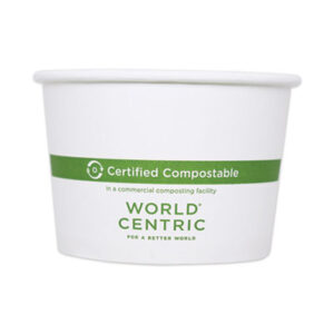 Compostable Food Service; Compostable Tableware; Compostable 32 oz Paper Bowl; Biodegradable Food Service; Biodegradable 32 oz Paper Bowl; Certified Paper; World Centric; Certified Compostable