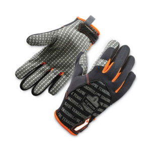(EGO17236)EGO 17236 – ProFlex 821 Smooth Surface Handling Gloves, Black, 2X-Large, Pair, Ships in 1-3 Business Days by ERGODYNE CORPORATION (2/PR)