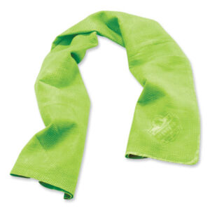 (EGO12439)EGO 12439 – Chill-Its 6602 Evaporative PVA Cooling Towel, 29.5 x 13, One Size Fits Most, PVA, Hi-Vis Lime, Ships in 1-3 Business Days by ERGODYNE CORPORATION (1/EA)