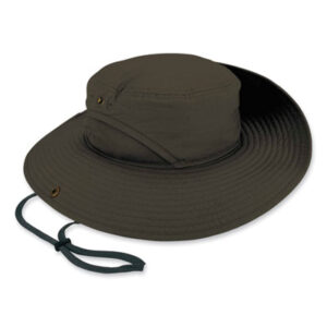 (EGO12603)EGO 12603 – Chill-Its 8936 Lightweight Mesh Paneling Ranger Hat, Large/X-Large, Olive, Ships in 1-3 Business Days by ERGODYNE CORPORATION (1/EA)