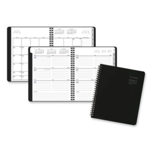 (AAG7058XL05)AAG 7058XL05 – Contempo Lite Academic Year Weekly/Monthly Planner, 8.75 x 7.87, Black Cover, 12-Month (July to June) 2023 to 2024 by AT-A-GLANCE (1/EA)
