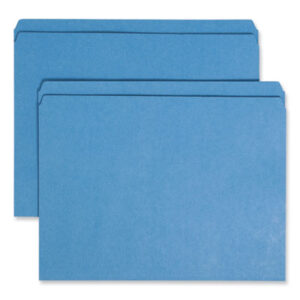 Double-Ply Tab; File Folder; File Folders; Letter Size; Recycled Product; SMEAD; Straight Cut; Top Tab; Sleeves; Sheaths; Shells; Ordering; Storage; Files