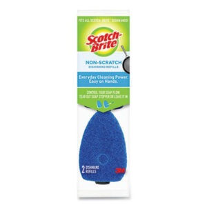 3M; Scotch Brite; Scotch Brite Pad; Scouring Pads/Sponge; Scrubbers & Sponges; Sponge; Cleaning; Cleansing; Kitchens; Bathrooms; Janitorial; Jan/San; Steel; Wool; Dishwand