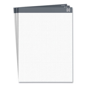 (TUD59957)TUD 59957 – Writing Pad, Dotted Rule (4 sq/in), 50 White 8.5 x 11 Sheets by TRU RED (3/PK)