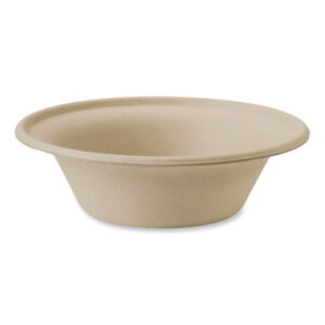 Compostable Food Service; Compostable Tableware; Compostable Fiber 11.5 oz Bowl; Sugarcane Products; Bamboo Products; Sugarcane Bagasse; Wheat Straw; Molded Fiber; 100% Compostable; No Added PFAS; PFAS Free