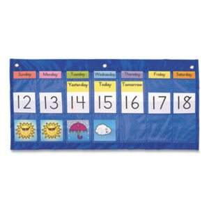 Carson-Dellosa Education; Calendar Pocket Chart; Weather