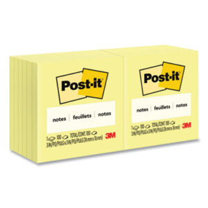 3 x 3; 3M; 3M Post-It; 3M Post-It Notes; Canary Yellow; Note Pads; Notes; Pads; Plain; POST-IT; Post-It Notes; Self-Stick; Self-Stick Note; Tabs; Stickers; Bookmarks; Tags; Memos; Stationery; Desktop; Sticky Notes