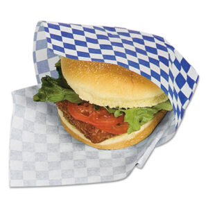 Grease-Resistant Paper; Basket Liner; Take-Out; Breakrooms; Cling Wrap; Clingwrap; Kitchens; Restaurants; Storage