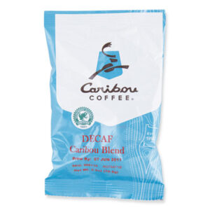 (CCF008715)CCF 008715 – Decaf Caribou Blend Coffee Fractional Packs, 2.5 oz, 18/Carton by CARIBOU COFFEE COMPANY (18/CT)