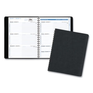 (AAG70EP0105)AAG 70EP0105 – The Action Planner Weekly Appointment Book, 11 x 8, Black Cover, 12-Month (Jan to Dec): 2024 by AT-A-GLANCE (1/EA)