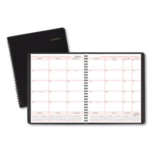 (AAG7013005)AAG 7013005 – Monthly Planner in Business Week Format, 10 x 8, Black Cover, 12-Month (Jan to Dec): 2024 by AT-A-GLANCE (1/EA)