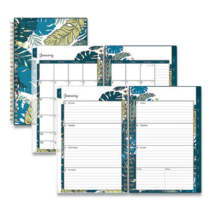 Planner; Calendar; Desk; Weekly; Monthly; Week; Month; Spiral; Wire; Agenda; Daily; Business; Personal; Goal Setting; Organizer; Fashion; Plan; Cover; Pocket; Storage