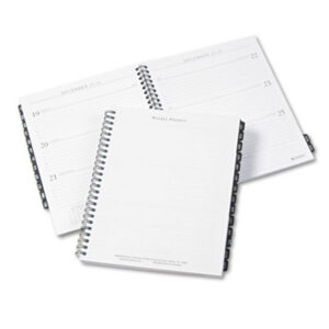 Appointment; Appointment Book; Appointment Books; Appointment Books/Refills; AT-A-GLANCE; Black; Calendar; Date Book; Planner; Refill; Weekly; Weekly/Monthly; Memos; Schedules; Reminders; Recycled
