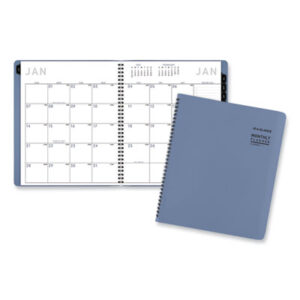 (AAG70250X20)AAG 70250X20 – Contemporary Monthly Planner, 11.38 x 9.63, Blue Cover, 12-Month (Jan to Dec): 2024 by AT-A-GLANCE (1/EA)