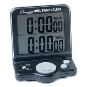 CHAMPION SPORT; Dual/Timer Clock; Teacher&apos;s Aids; Testing & Grading Aids; Alarms; Digital Watches; Electronics; Countdown; Stopwatches