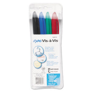 Assorted Colors; EXPO; Film Marker; Marker; Markers; Overhead Projection Markers; SANFORD; Transparency Markers; Vis-a-Vis; Writing; Utensil; Arts; Crafts; Education; Schools; Classrooms; Teachers; Students