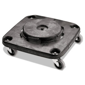 Brute Container Square Dolly; Wheels; Platforms; Rollers; Maintenance; Janitorial; Mailroom