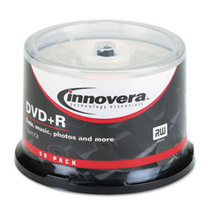 16X; Data Storage; Discs; DVD; DVD Recordable Discs; DVD+R; INNOVERA; Recordable Discs; Storage Tapes & Discs; Media; Data; Storage; Archiving; Computers; CCS35559