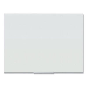 (UBR2799U0001)UBR 2799U0001 – Floating Glass Ghost Grid Dry Erase Board, 47 x 35, White by U BRANDS (1/EA)