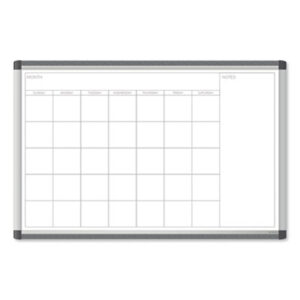 (UBR2901U0001)UBR 2901U0001 – PINIT Magnetic Dry Erase Undated One Month Calendar, 35 x 23, White by U BRANDS (1/EA)