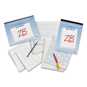 (ZNBZP2609)ZNB ZP2609 – Multi-Program Handwriting Paper, 30 lb Bond Weight, 3/4" Long Rule, Two-Sided, 8 x 10.5, 500/Pack by PACON CORPORATION (500/RM)