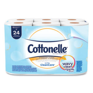 Kleenex Cottonelle Ultra Soft Bath Tissue; Dry Goods; Facility; Nurse&apos;s Office; Colds