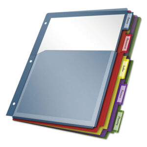 CARDINAL; Dividers; Expanding Pocket Index Dividers; Indexes; Tab Dividers; index dividers; 5 tab; five tab; Recordkeeping; Filing; Systems; Cataloging; Classification