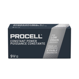 9V; Battery; Batteries; Electro-Chemical; Power; Cells; DC; Direct-Current; Charge; Procell