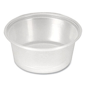 Portion Cup; Plastic; Take-Out