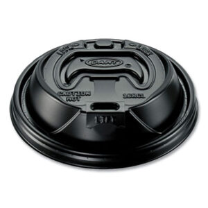 Optima Reclosable Hot Cup Lids; Hospitality; Cafeterias; Restaurants; Cafes; Beverages; Stations; Covers