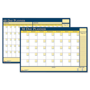 (NSN2074058)NSN 2074058 AbilityOne® SKILCRAFT® 30-Day/60-Day Undated Reversible/Erasable Flexible Planner (1 Per EA)