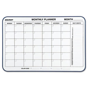 (NSN4845263)NSN 4845263 AbilityOne® SKILCRAFT® Quartet® Cubicle Calendar Board (1 Per EA)