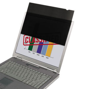 (NSN5995302)NSN 5995302 AbilityOne® SKILCRAFT® Privacy Shield® Desktop/Notebook LCD Monitor Privacy Filter (1 Per EA)