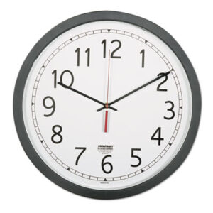(NSN6238824)NSN 6238824 AbilityOne® SKILCRAFT® Quartz Wall Clock (1 Per EA)