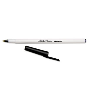 (NSN4845267)NSN 4845267 AbilityOne® SKILCRAFT® AlphaBasic Ballpoint Pen (12 Per DZ)