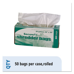 (NSN3994793)NSN 3994793 AbilityOne® SKILCRAFT® Shredder Bags (50 Per BX)