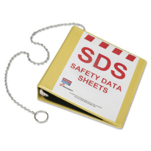 (NSN6236240)NSN 6236240 AbilityOne® SKILCRAFT® Global Harmonized System Safety Data Sheet Binder (1 Per EA)