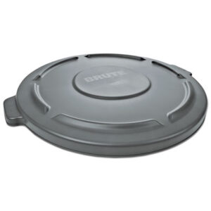 Rubbermaid® Commercial; Waste Receptacle Lids; Waste Receptacle Lids-Flat Top; Cap; Cover; Hood; Roof; Top; Garbage; Trash