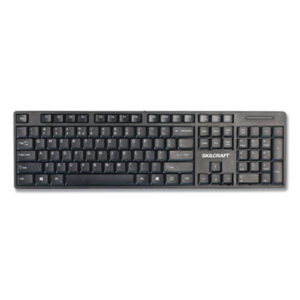 (NSN6774742)NSN 6774742 AbilityOne® SKILCRAFT® USB Wired Keyboard (1 Per EA)
