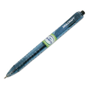 (NSN6827164)NSN 6827164 AbilityOne® SKILCRAFT® Recycled Water Bottle Retractable Ballpoint Pens (12 Per DZ)