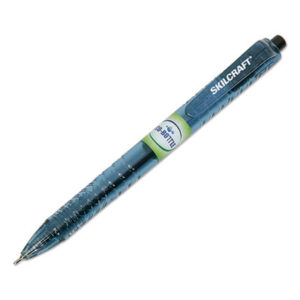 (NSN6827165)NSN 6827165 AbilityOne® SKILCRAFT® Recycled Water Bottle Retractable Ballpoint Pens (12 Per DZ)