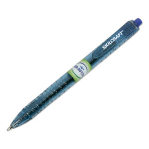 (NSN6827167)NSN 6827167 AbilityOne® SKILCRAFT® Recycled Water Bottle Retractable Ballpoint Pens (12 Per DZ)